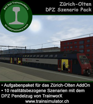Scenariopack Zurich - Olten DPZ Shuttle 450