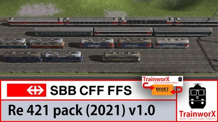 SBB Re 421 - 2021 Pack