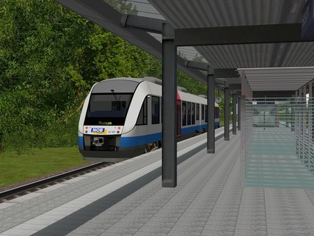 MSTS - Halycon Auf der Marschbahn nach Westerland