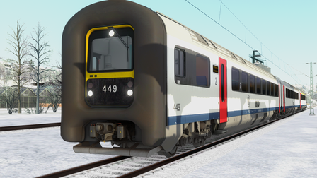 SKTrains.be  NMBS / SNCB AM MS 96 Repaint Pack