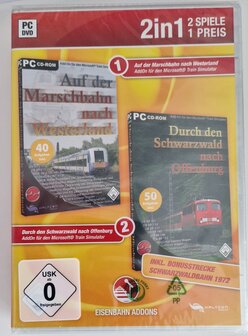 MSTS Halycon SchwarzwaldBahn - Marschbahn  BOX