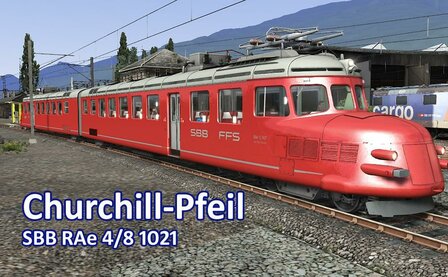 SBB Churchill Pfeill  RAe4/8 1021