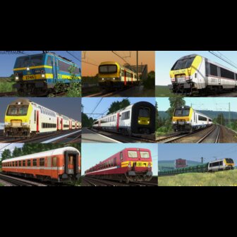 SKTrains NMBS pack 3