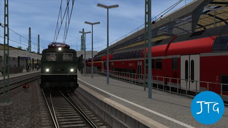 VR E50 Rhine in Flames