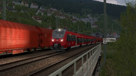 Auf dem weg mit der Hamster BR 442