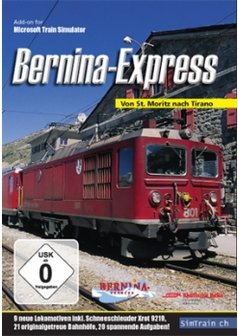Simtrain Bernina Express Route