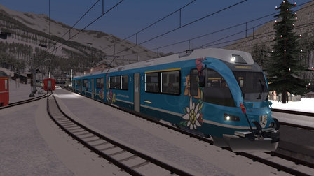 Simtrain Blue Allegra Train TS 2018