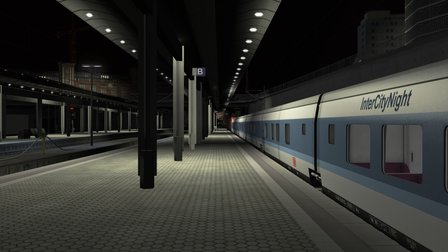 3DZug Intercity Night Talgo train
