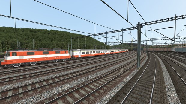 Simtrain Swiss Express