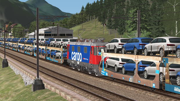 Simtrain Schweizer Güterverkehr