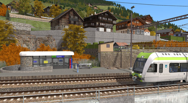 Simtrain.ch  BLS Lotschberg Strecke  