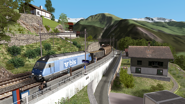 Upgrade BLS LBT Berg route en BasisTunnel route Upgrade