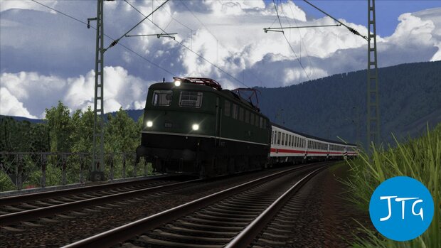 VR E50 Rhine in Flames