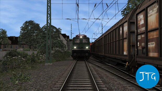 VR E50 Rhine in Flames