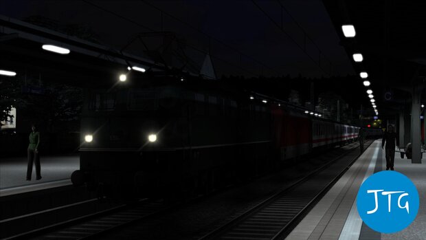 VR E50 Rhine in Flames