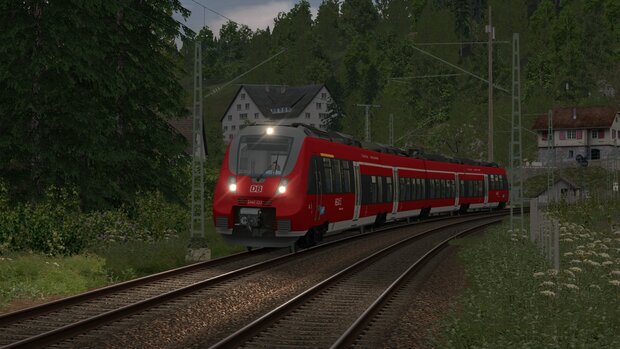 Auf dem weg mit der Hamster BR 442