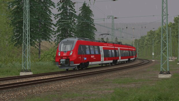 Auf dem weg mit der Hamster BR 442